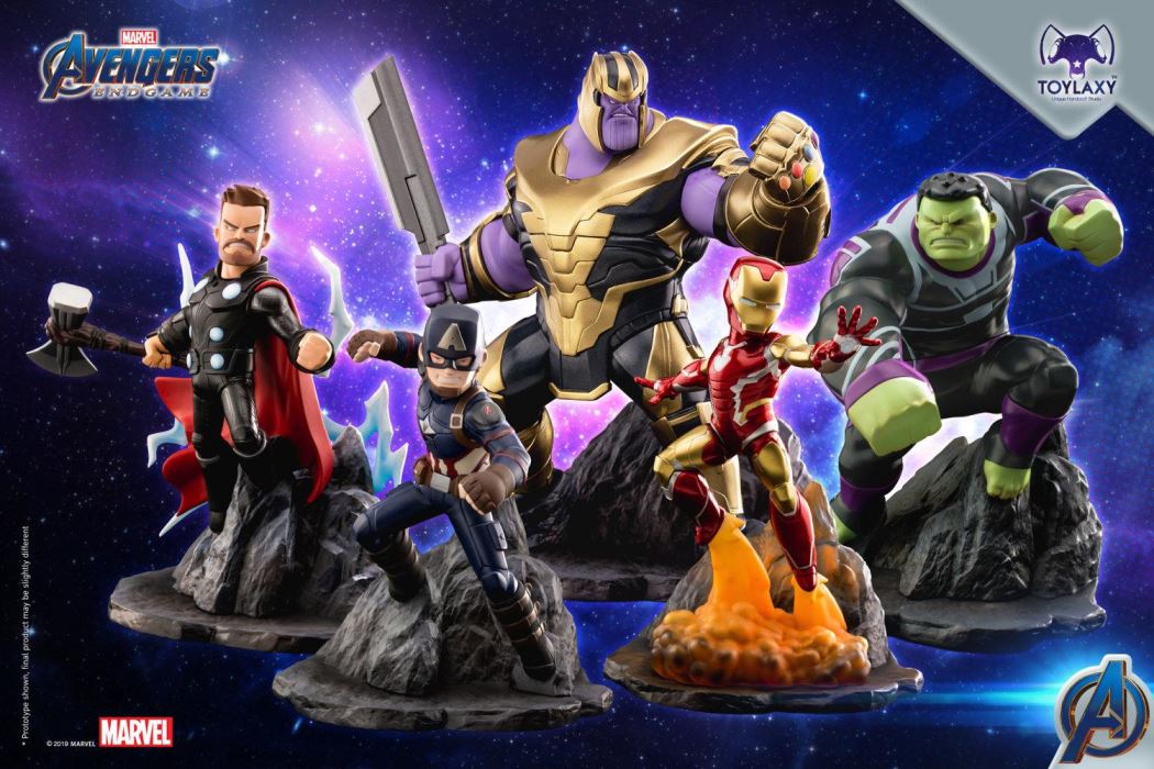 Avengers 4: Endgame series character figures