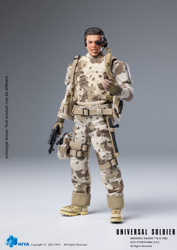 Universal Soldier 1/12 Action Figure Luc Dubrow