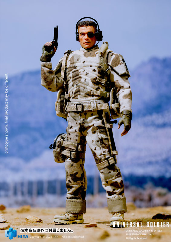 Universal Soldier 1/12 Action Figure Luc Dubrow