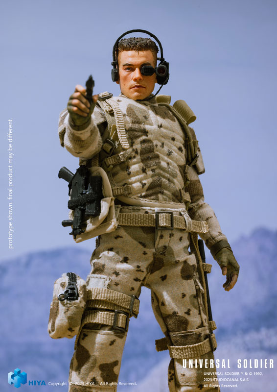 Universal Soldier 1/12 Action Figure Luc Dubrow