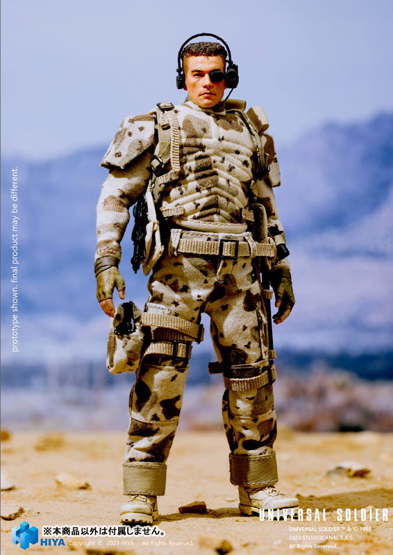 Universal Soldier 1/12 Action Figure Luc Dubrow
