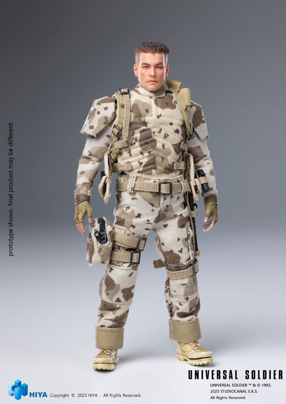 Universal Soldier 1/12 Action Figure Luc Dubrow