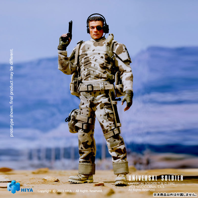 Universal Soldier 1/12 Action Figure Luc Dubrow