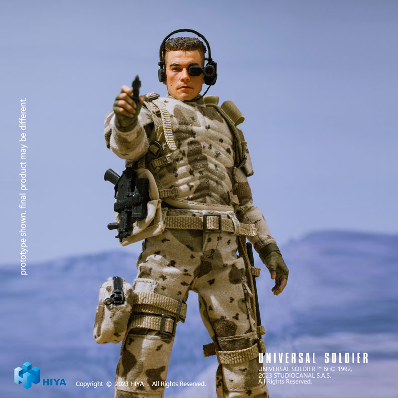 Universal Soldier 1/12 Action Figure Luc Dubrow