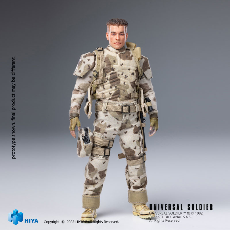 Universal Soldier 1/12 Action Figure Luc Dubrow