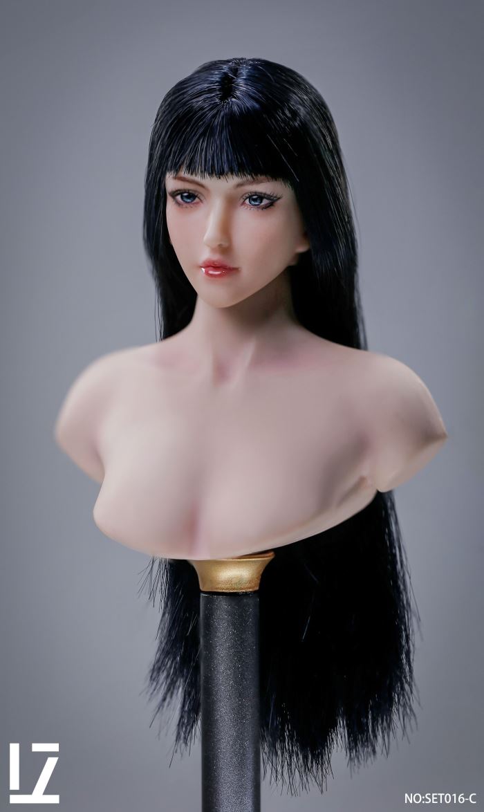 female head sculpture [SET016] 1/6