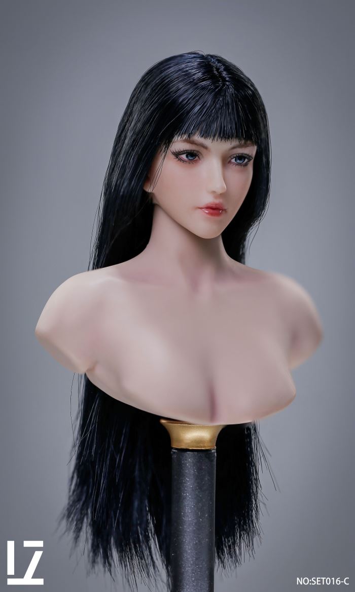 female head sculpture [SET016] 1/6