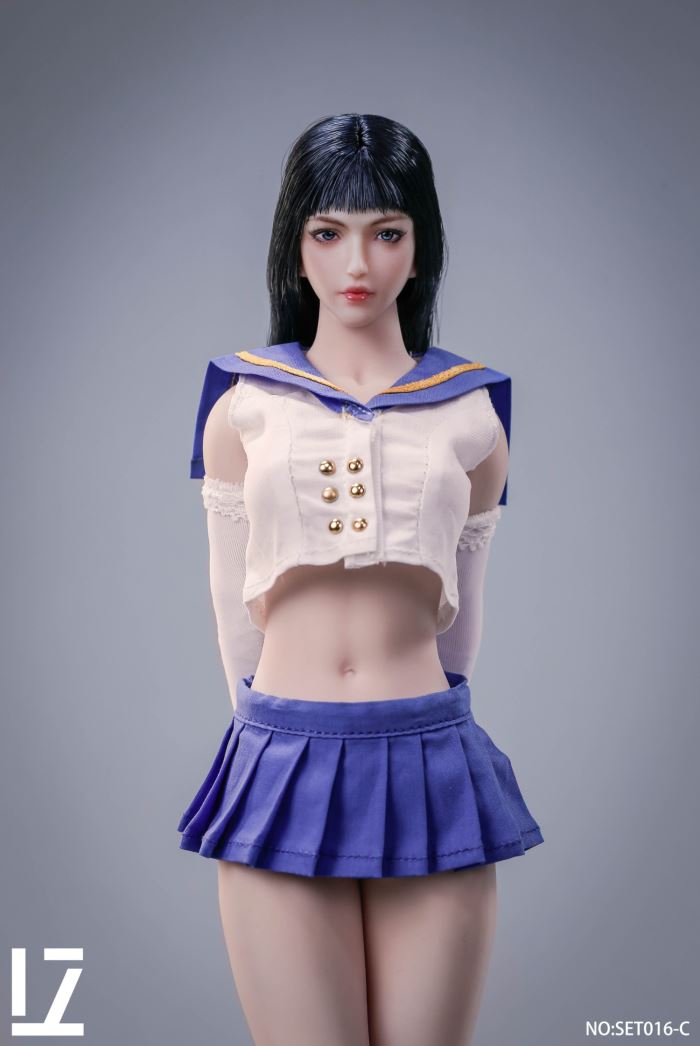 female head sculpture [SET016] 1/6