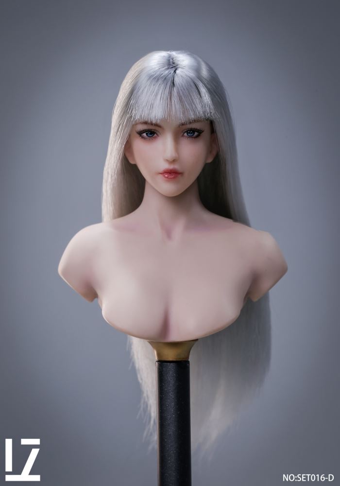 female head sculpture [SET016] 1/6