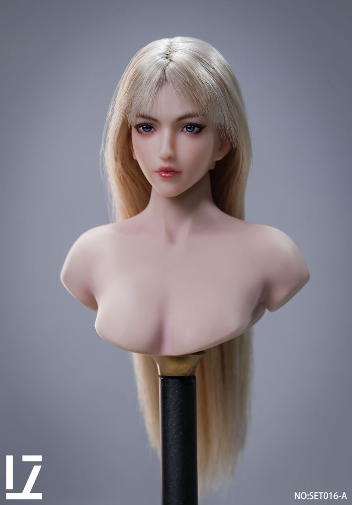 female head sculpture [SET016] 1/6