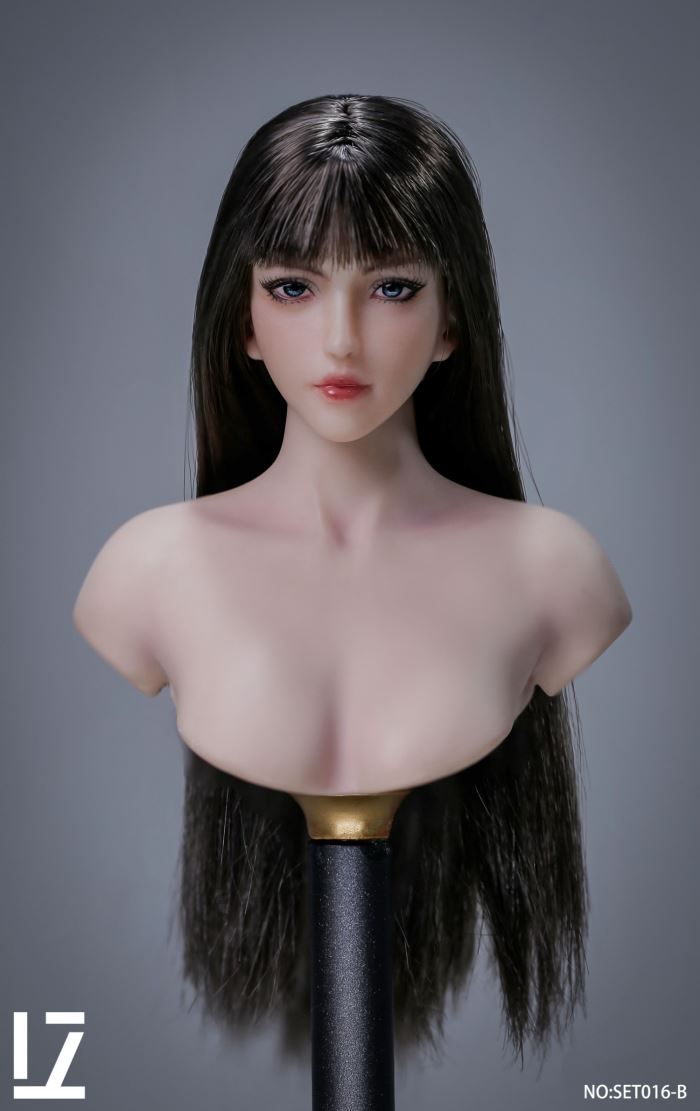 female head sculpture [SET016] 1/6