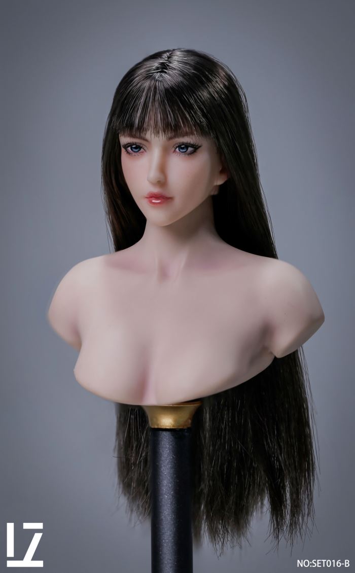 female head sculpture [SET016] 1/6