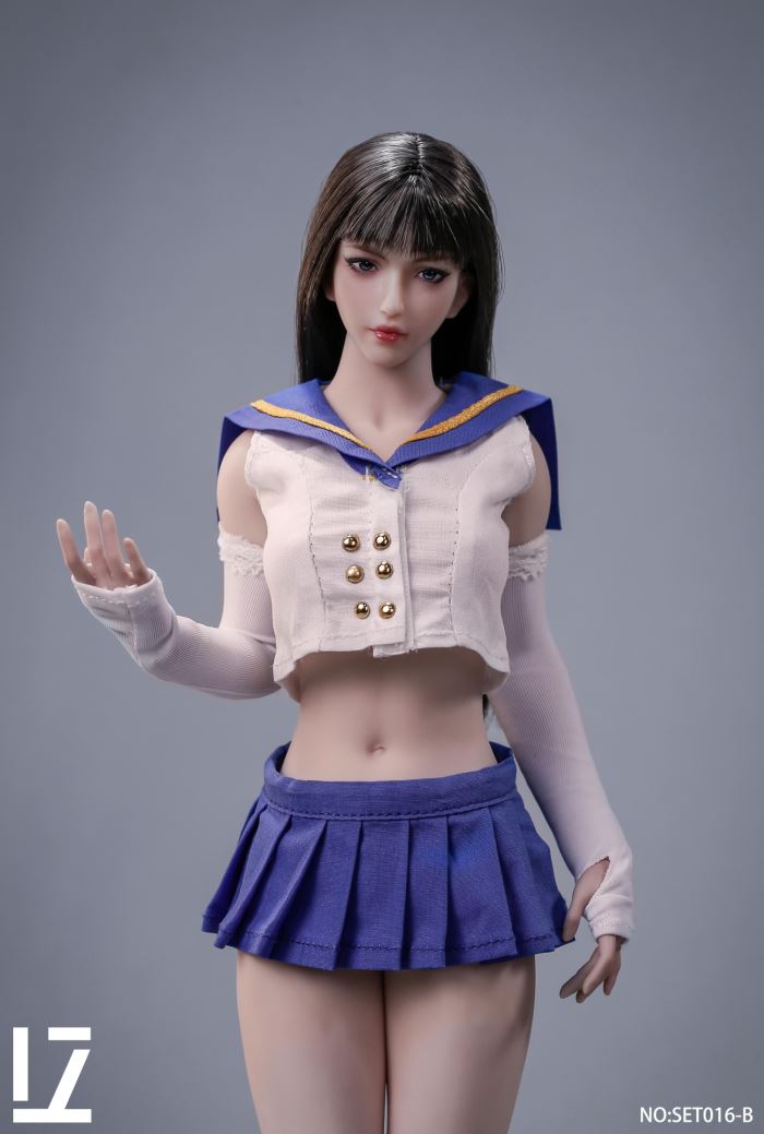 female head sculpture [SET016] 1/6