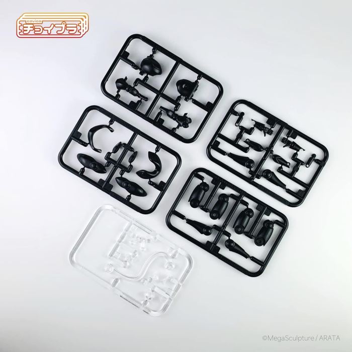 Cabico Choipura Series No.11 Smart Daughter Eos Jet Black Height approx. 65mm 1/2