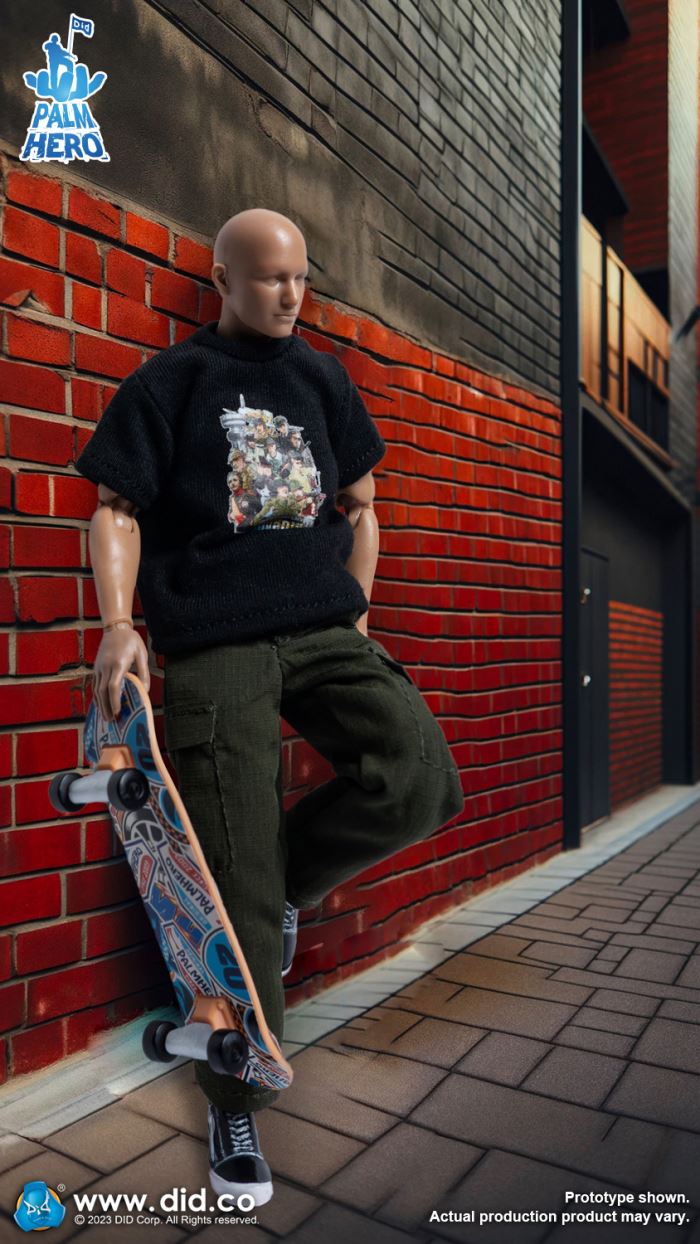 Handheld Hero Zhenle Series-Skateboard Boy 1/12