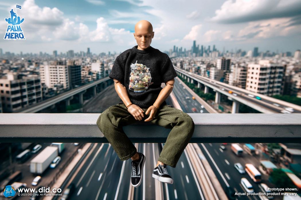 Handheld Hero Zhenle Series-Skateboard Boy 1/12