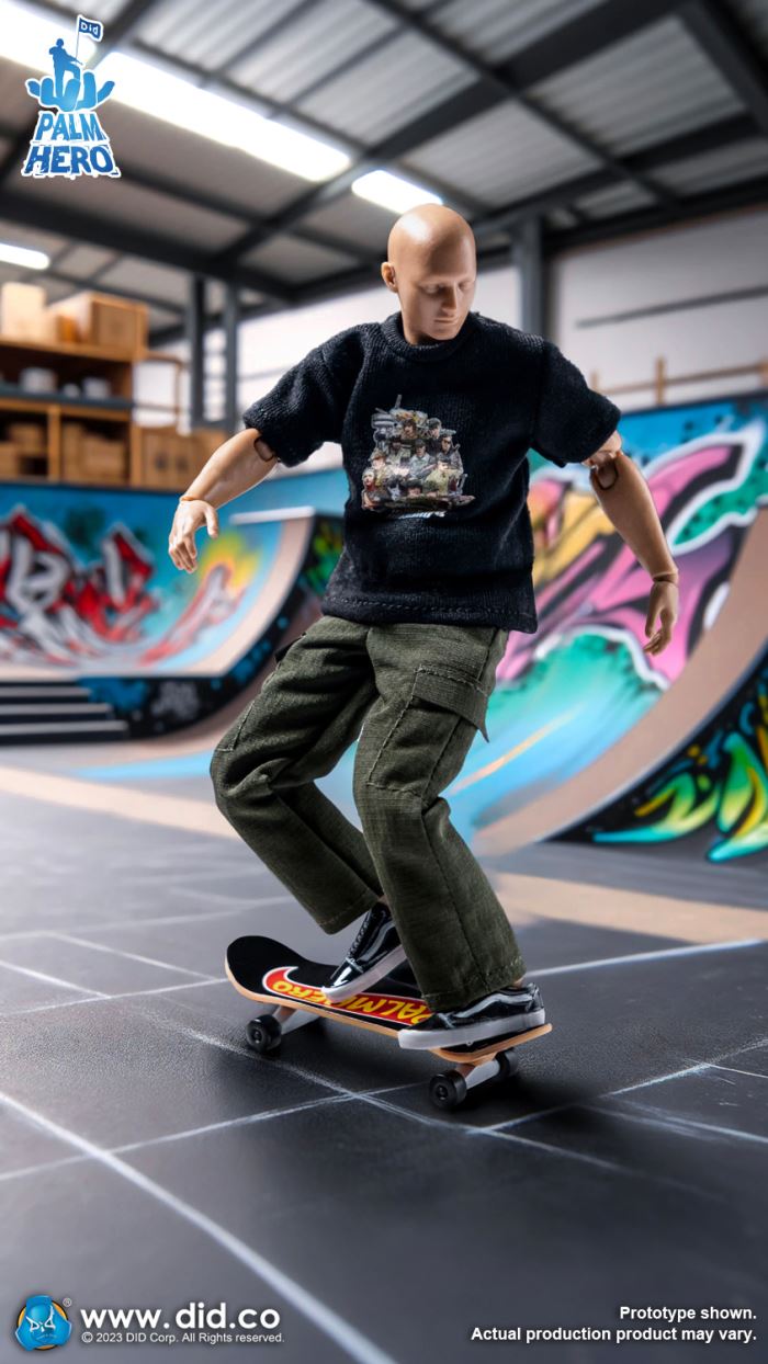 Handheld Hero Zhenle Series-Skateboard Boy 1/12