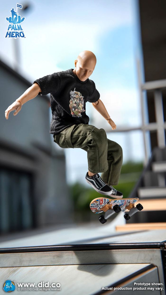 Handheld Hero Zhenle Series-Skateboard Boy 1/12