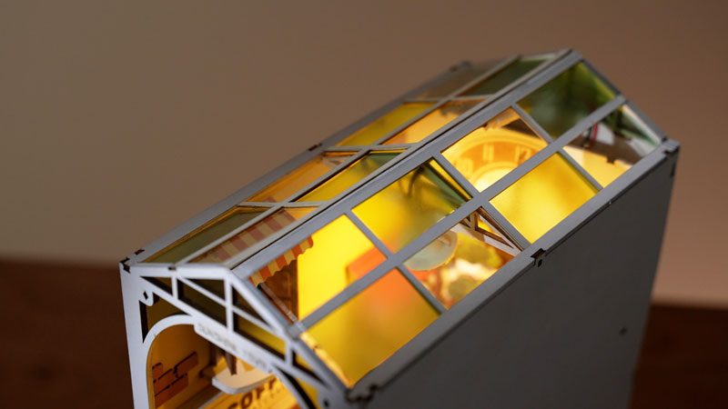 DIY Book Nook Sunshine Town Wooden DIY Kit