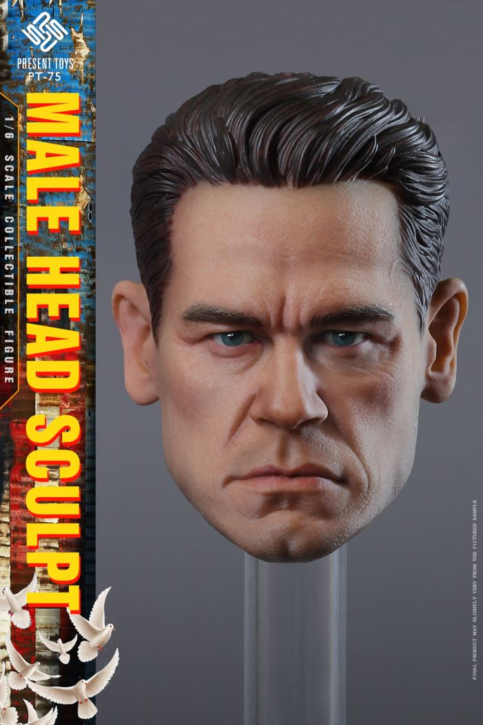 European and American Male Head Sculpture [PT-SP75]