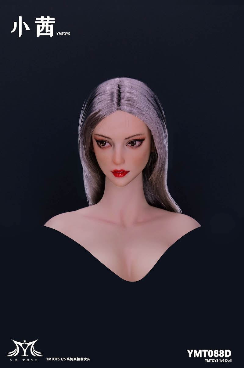 Female Head Carving 1/6