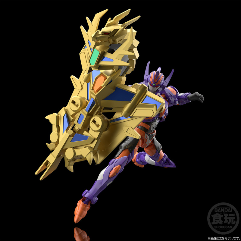 SMP [SHOKUGAN MODELING PROJECT] SSSS.DYNAZENON Grid Knight & Goldburn Set 