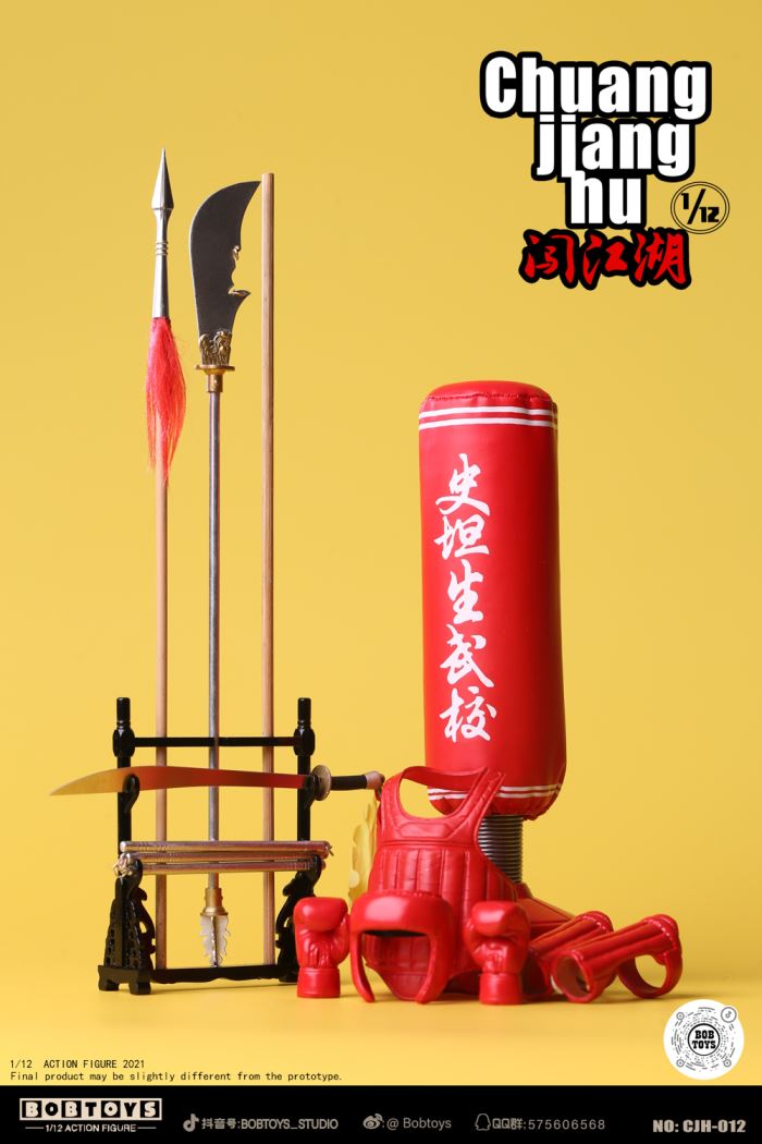 CHUANG JIANGHU Series Bald Stenson 1/6