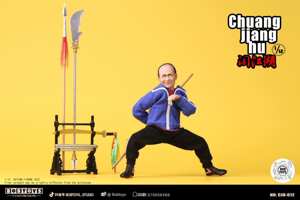 CHUANG JIANGHU Series Bald Stenson 1/6