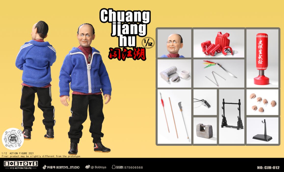 CHUANG JIANGHU Series Bald Stenson 1/6