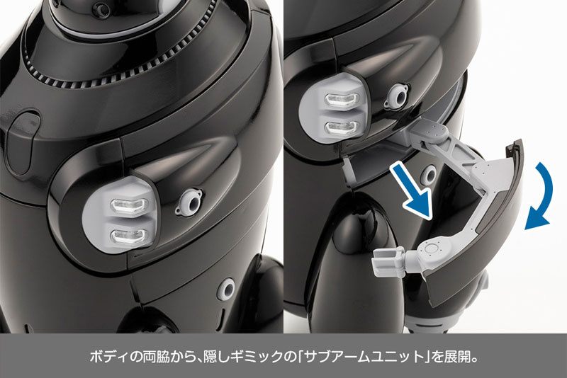 MARUTTOYS MAMORU [ Black / White ] 1/12