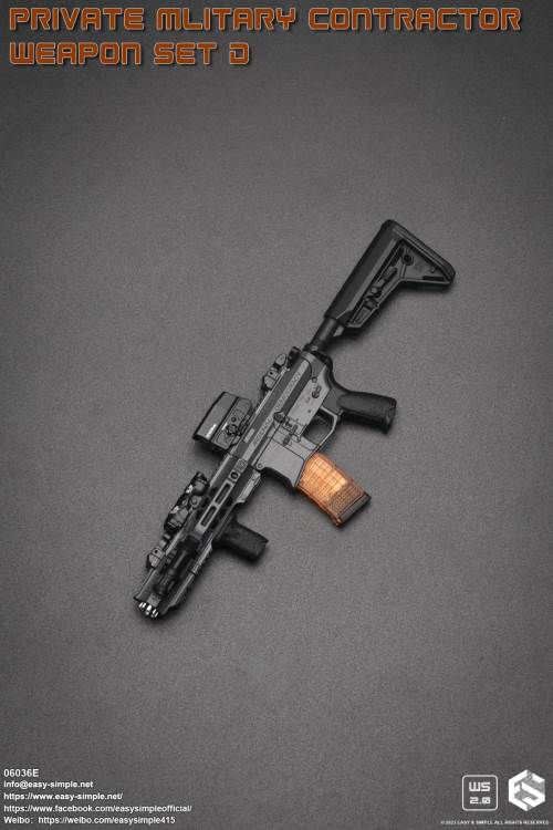 PMC Weapon Set D (Private Mliterary Contractor) 1/6