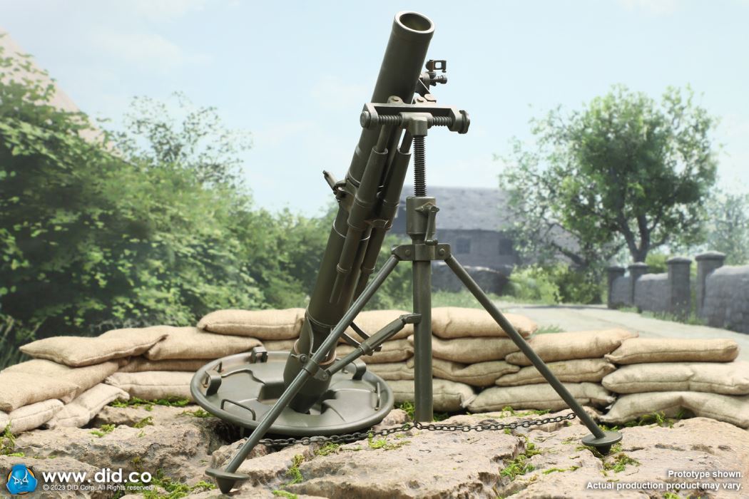 WWII German 12cm heavy mortar 1/6