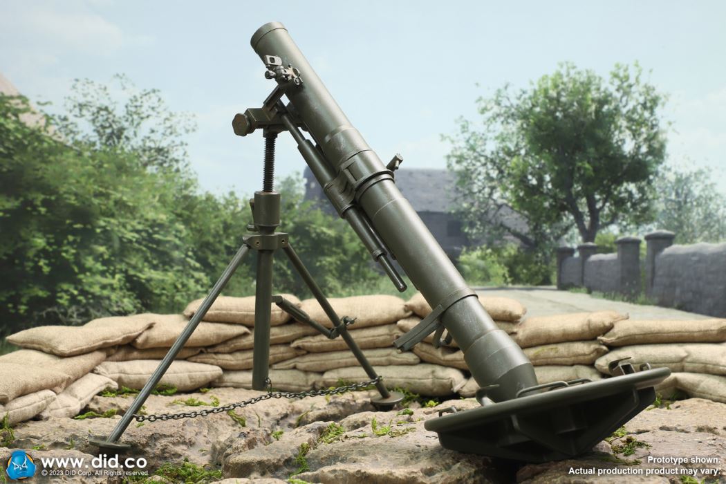 WWII German 12cm heavy mortar 1/6