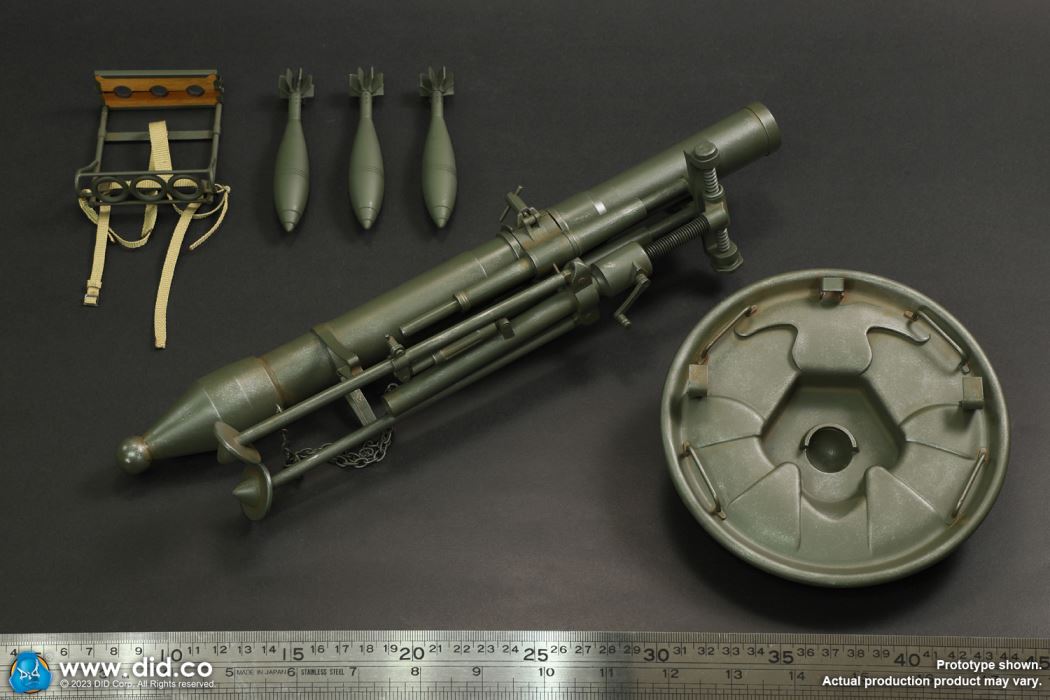 WWII German 12cm heavy mortar 1/6