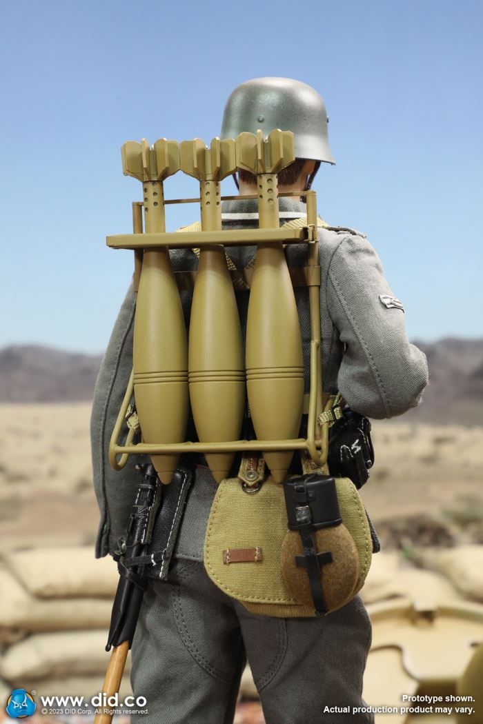 WWII German 12cm heavy mortar 1/6