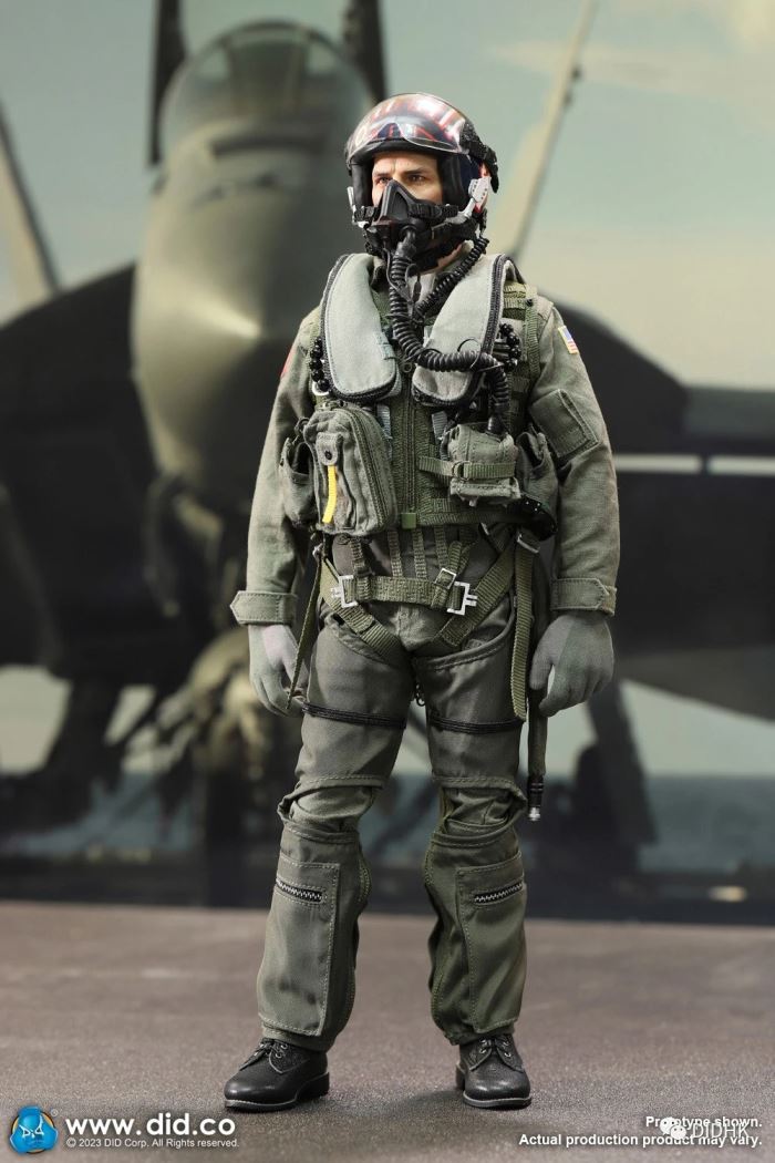 US Navy Fighter Weapons School Instructor and F/A-18E Pilot-Captain Mitchell 1/6