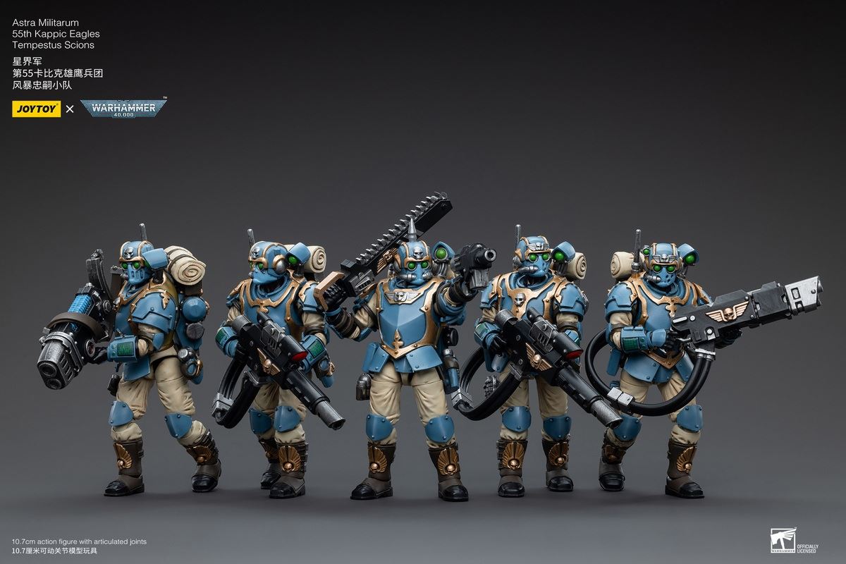 Astra Militarum Tempestus Scions Squad 55th Kappic Eagles Tempestus