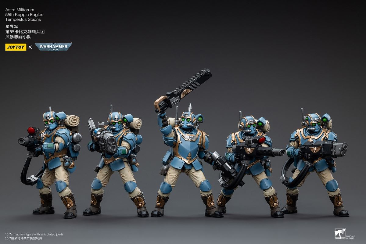 Astra Militarum Tempestus Scions Squad 55th Kappic Eagles Tempestus