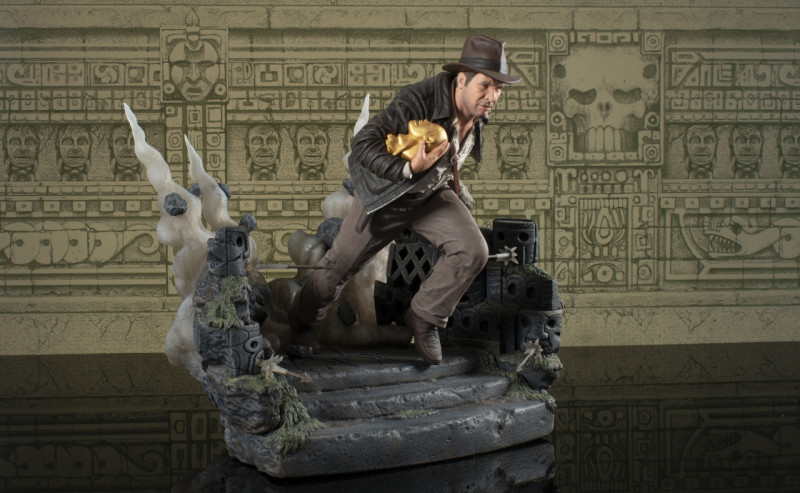 Raiders of the Lost Ark Gallery Indiana Jones Deluxe Figure Diorama