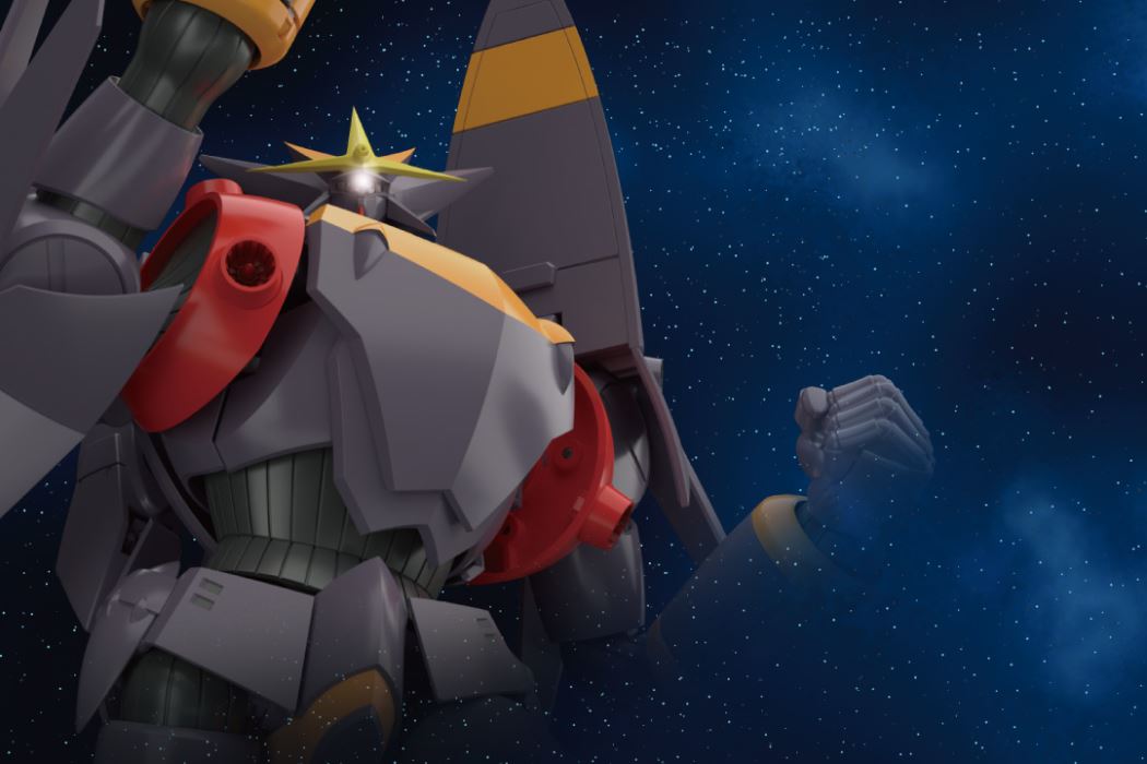 ACKS No.TN-03 Aim for the Top! 1/1000 Gunbuster Super Inazuma Kick ver