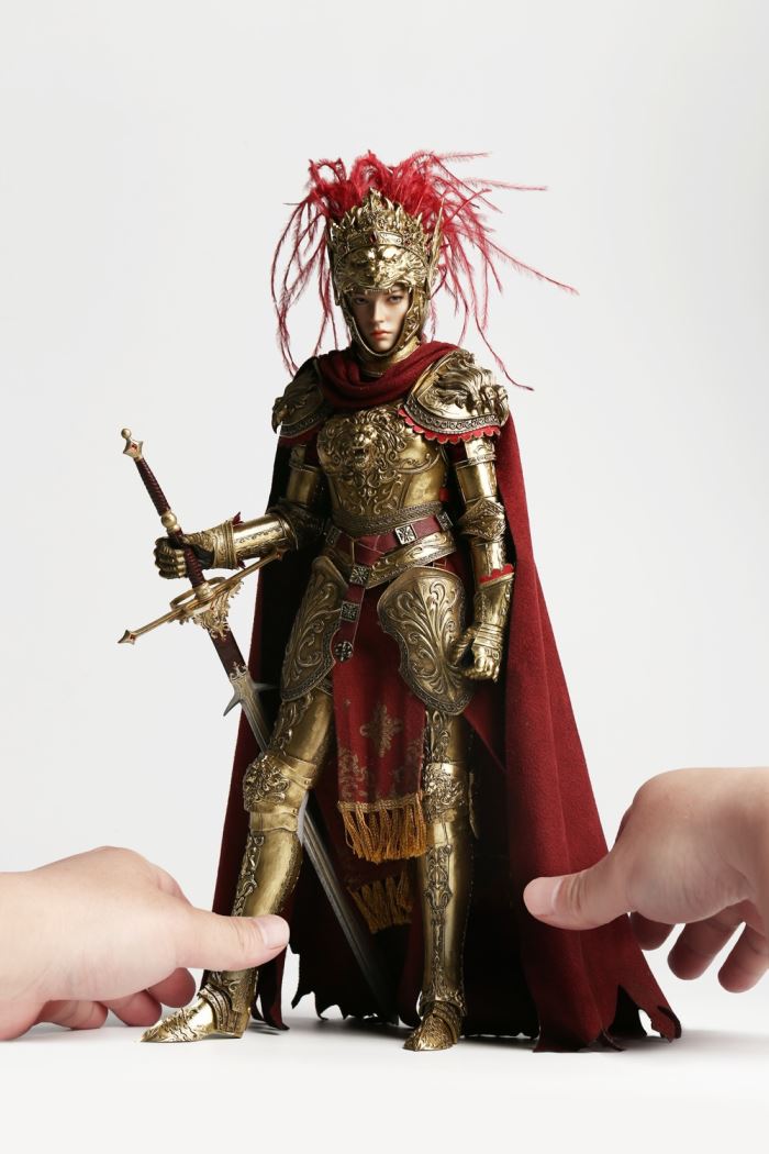 Europa War Vol.4 - Lionheart Queen 100% Copper & Throne 1/6
