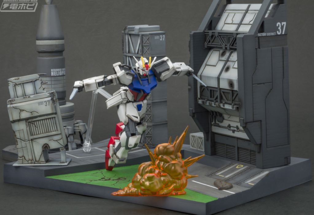 Realistic Model Series Mobile Suit Gundam SEED (for 1/144 HG Series) G Structure [GS06] Heliopolis Battle Stage