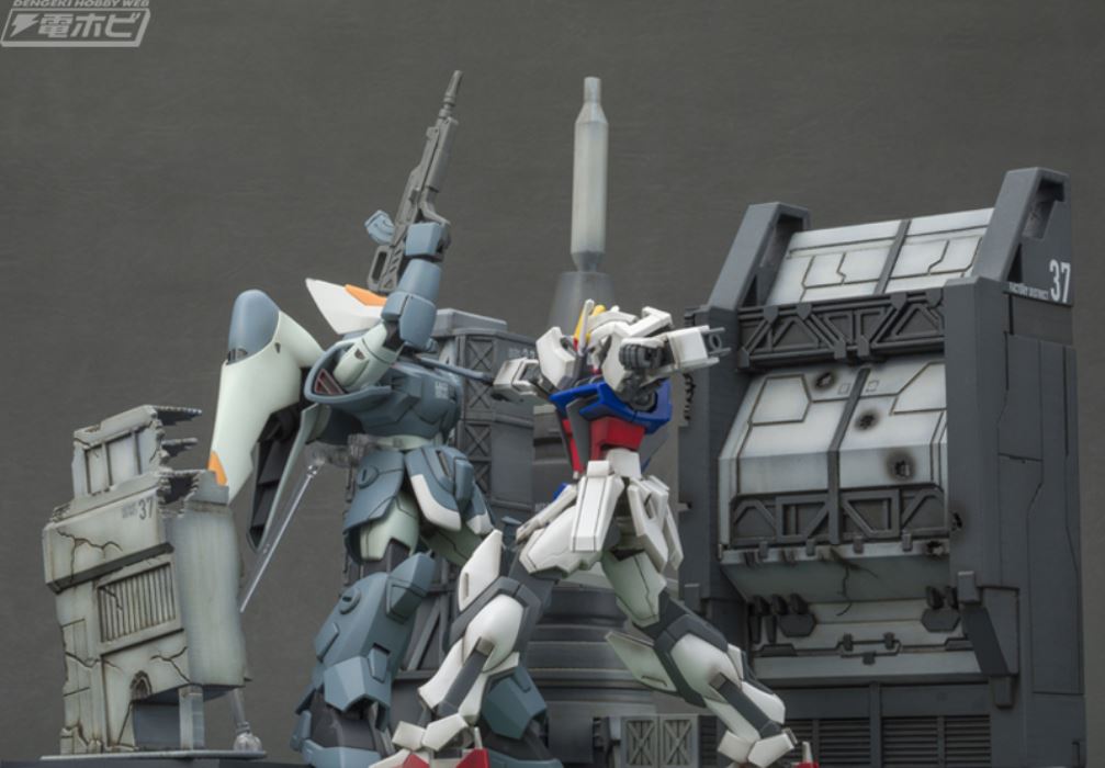 Realistic Model Series Mobile Suit Gundam SEED (for 1/144 HG Series) G Structure [GS06] Heliopolis Battle Stage