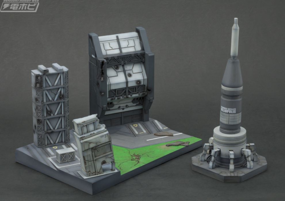 Realistic Model Series Mobile Suit Gundam SEED (for 1/144 HG Series) G Structure [GS06] Heliopolis Battle Stage