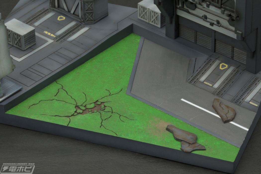 Realistic Model Series Mobile Suit Gundam SEED (for 1/144 HG Series) G Structure [GS06] Heliopolis Battle Stage