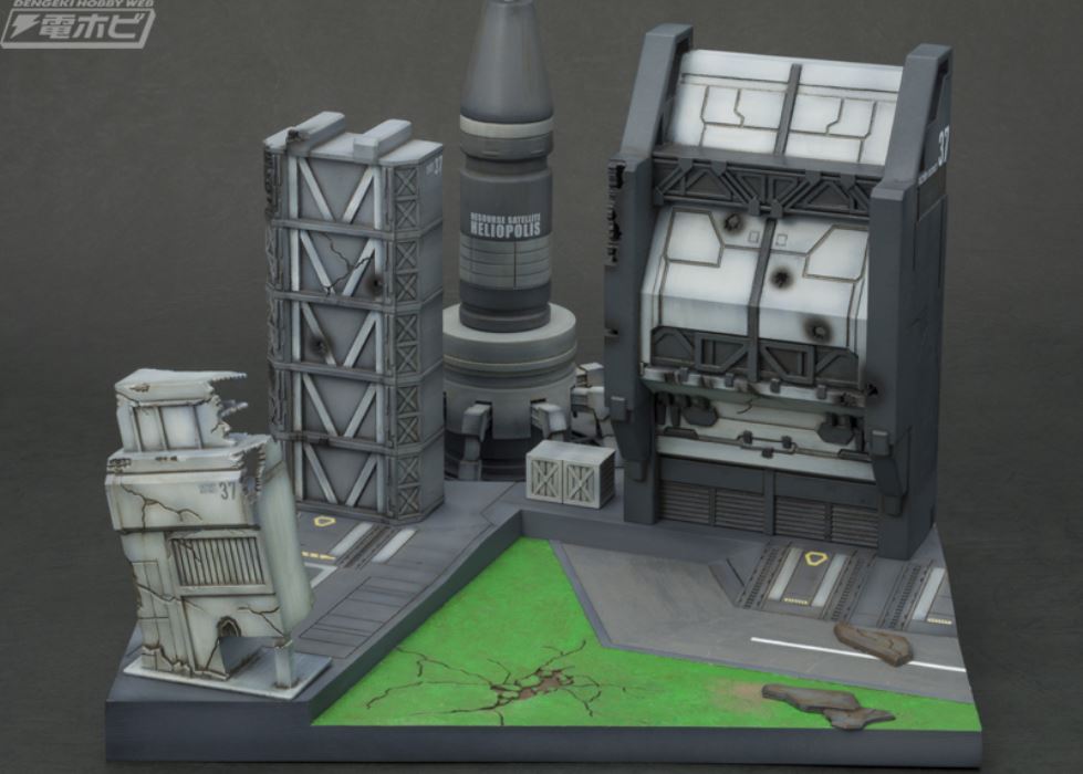 Realistic Model Series Mobile Suit Gundam SEED (for 1/144 HG Series) G Structure [GS06] Heliopolis Battle Stage