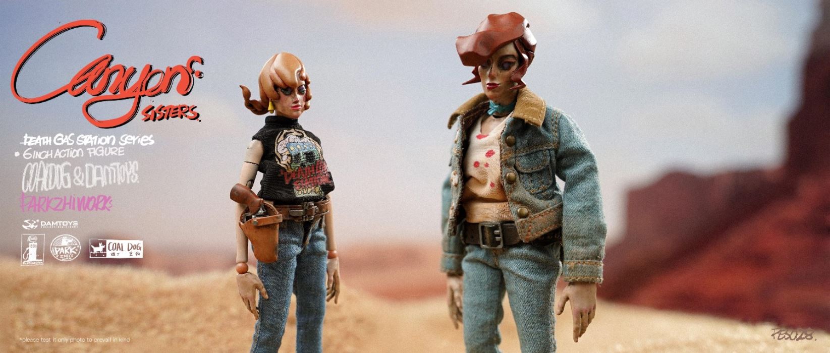 Desperate Gas Station Series-Canyon Sisters