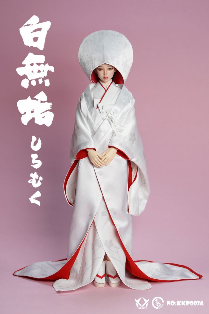 White Wugou suit doll 1/6
