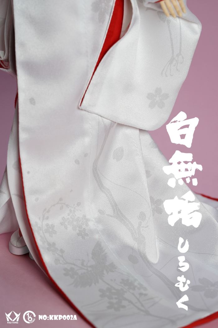 White Wugou suit doll 1/6