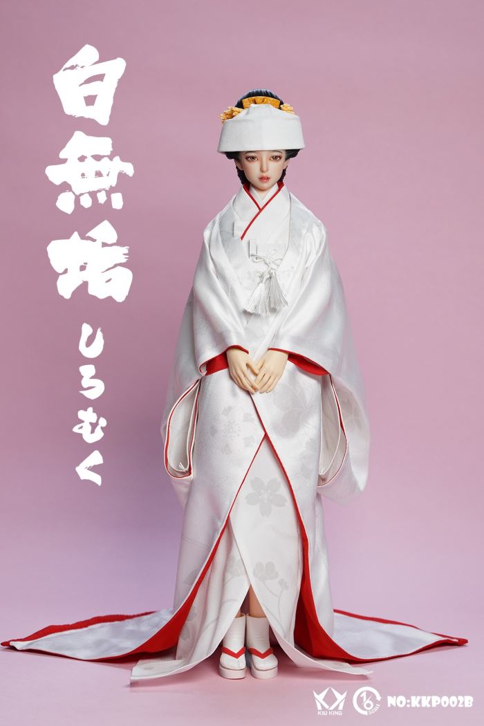 White Wugou suit doll 1/6